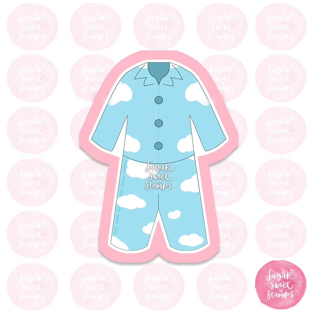 pyjama sleep clothes set custom 3d printed cookie cutter