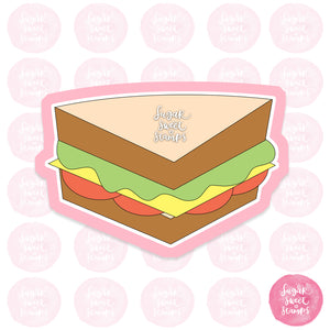 sandwich blt yummy food burger bread custom 3d printed cookie cutter